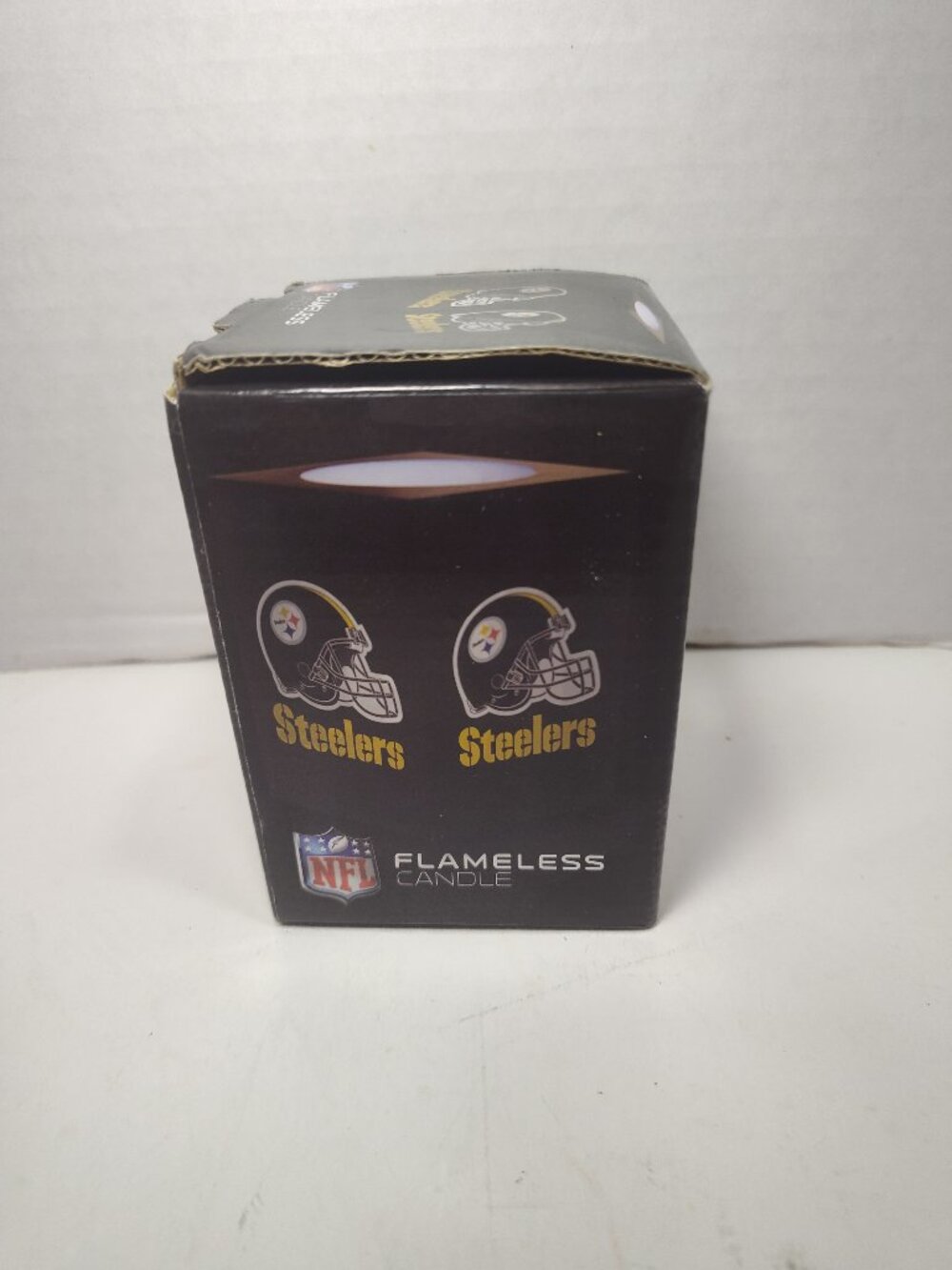 Pittsburgh Steelers NFL Flameless Candle Northwest LED Light New Open Box